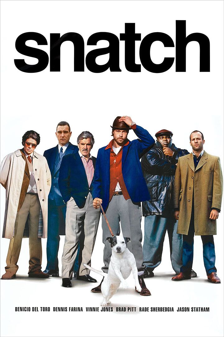 Snatch Movie Comedy Crime Adventure Print Jigsaw Puzzle