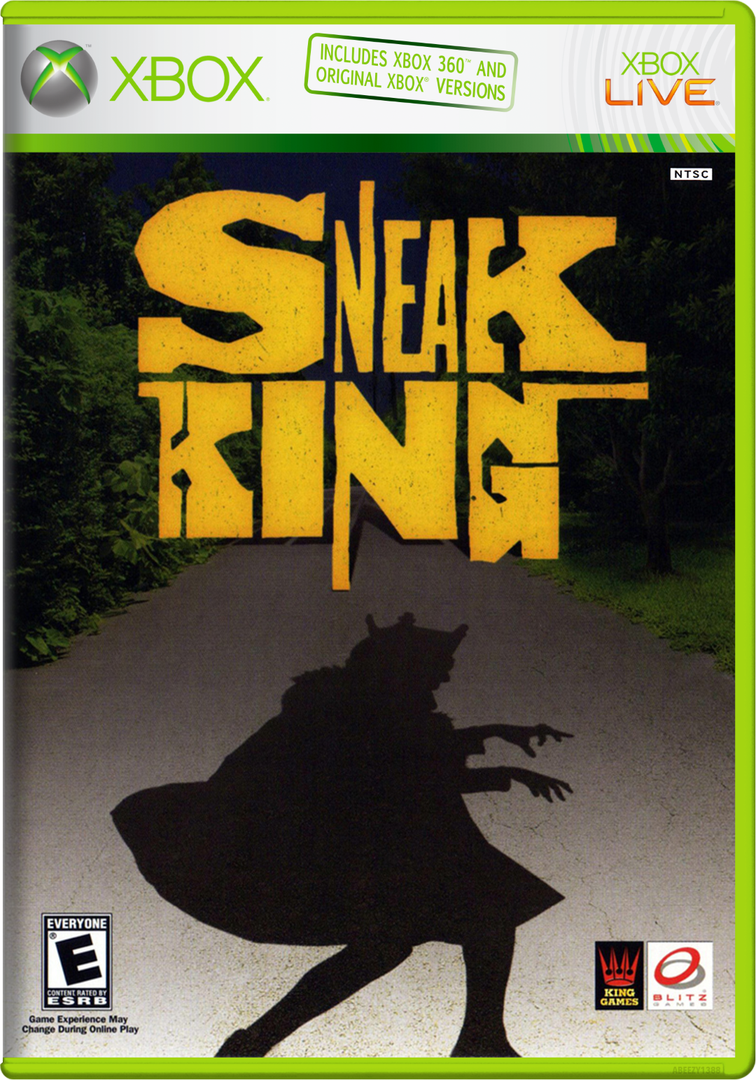 Sneak King Xbox Print Poster