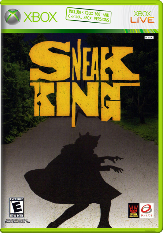 Sneak King Xbox Print Poster
