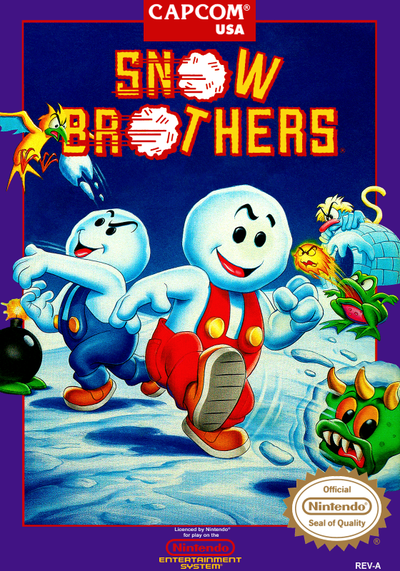Snow Brothers (Usa) Nes Keychain