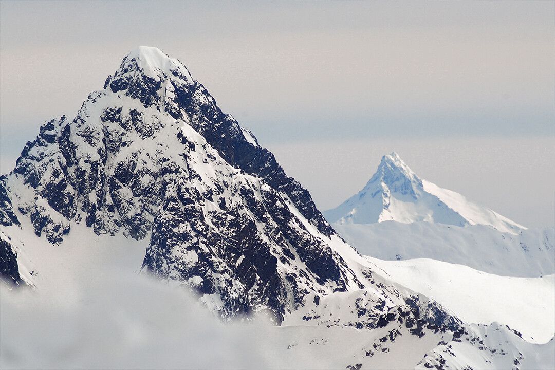 Snow Capped Mountains Top Art Wall Decor Jigsaw Puzzle