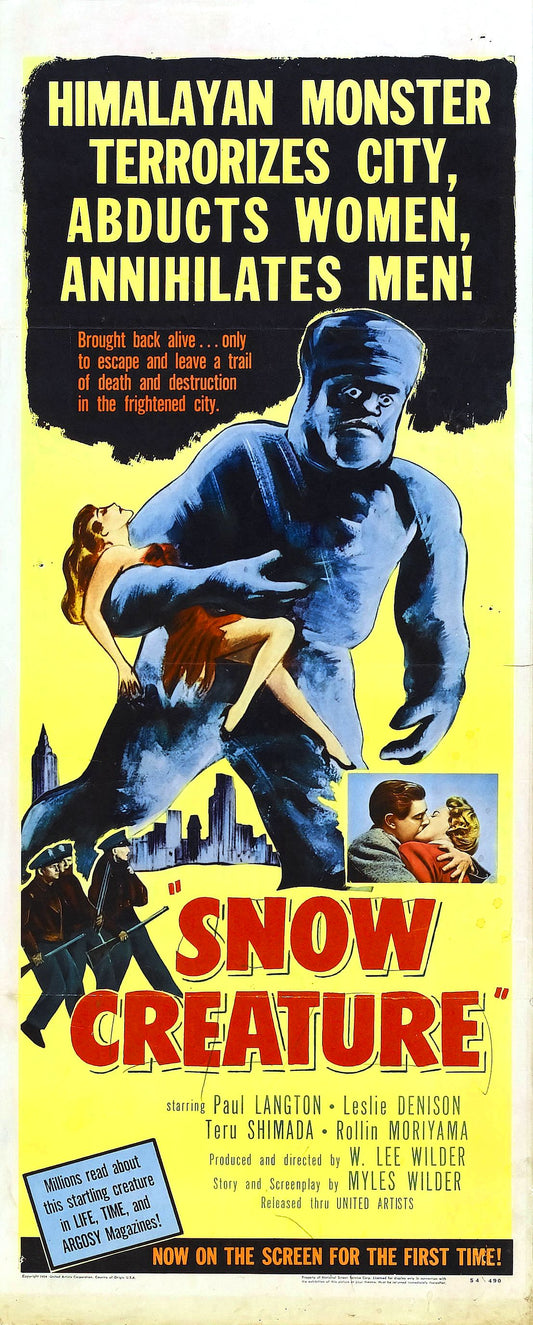 Snow Creature 02 Movie Magnet