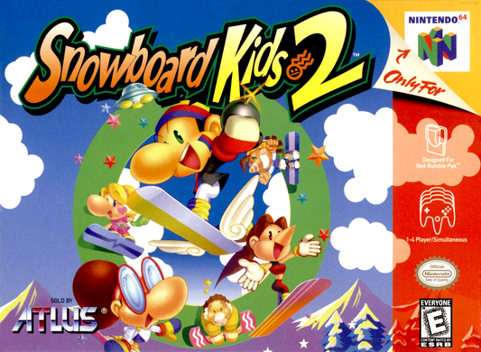 Snowboard Kids 2 N64 Print Poster