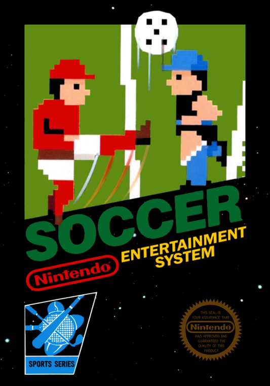 Soccer (Usa) Nes Print Poster
