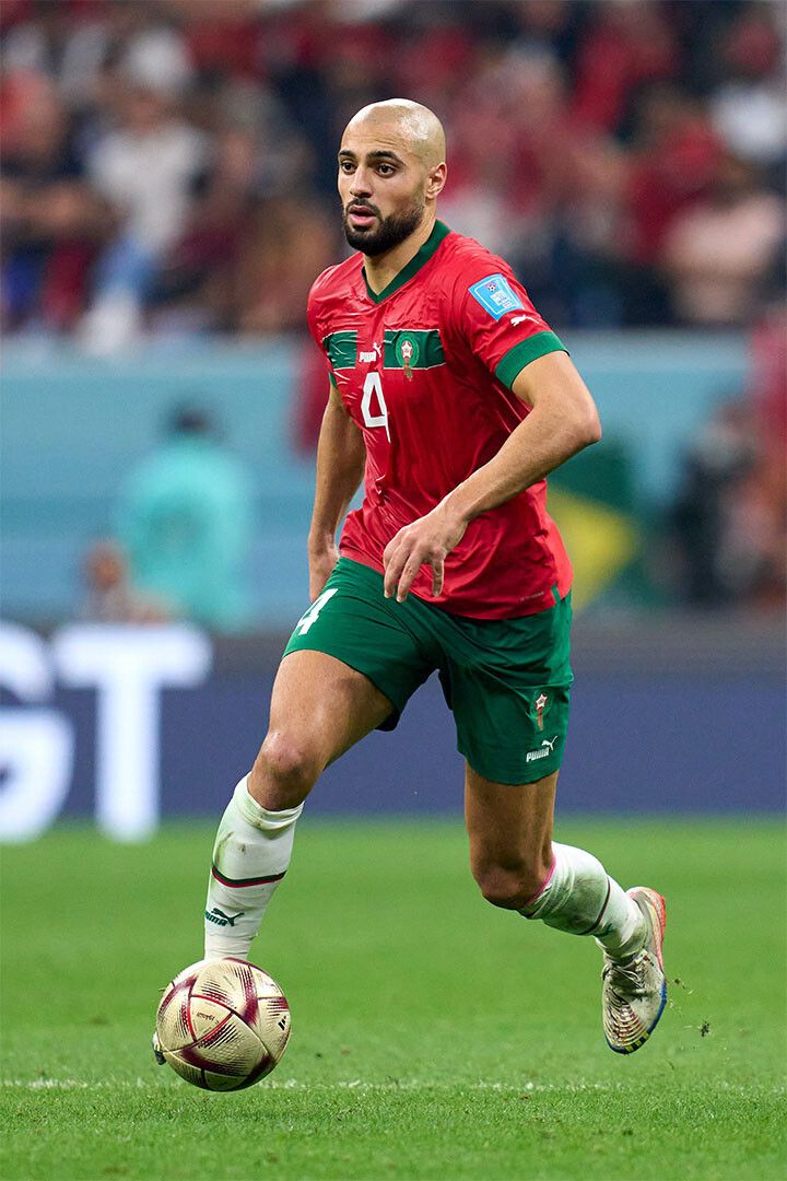 Sofyan Amrabat Morocco National Team World Cup Jigsaw Puzzle