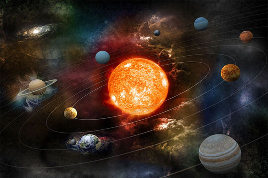 Solar System Milky Way Universe Space Learning Picture Jigsaw Puzzle