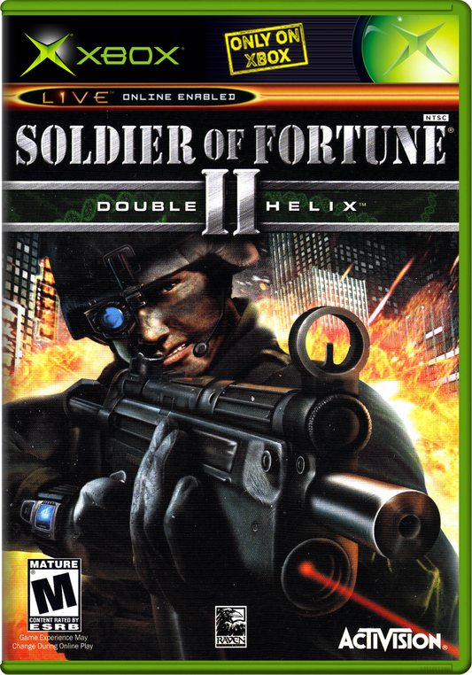 Soldier Of Fortune Ii Double Helix Xbox Print Poster