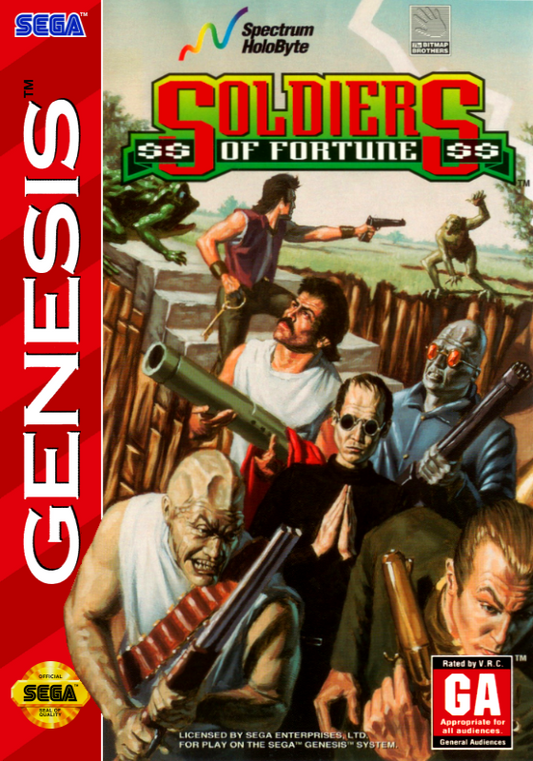 Soldiers Of Fortune (Usa) Genesis Print Poster