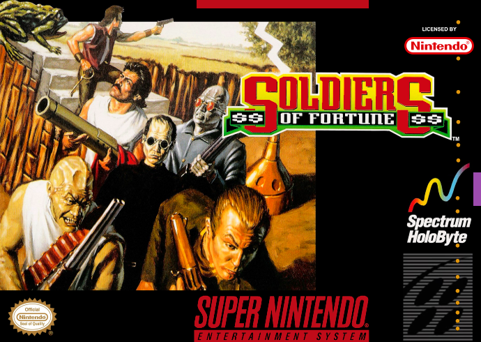Soldiers Of Fortune (Usa) Snes Keychain