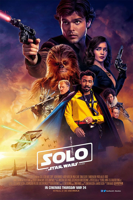 Solo Star Wars Story Han Solo Chewbacca 2018 Movie Art Home Jigsaw Puzzle