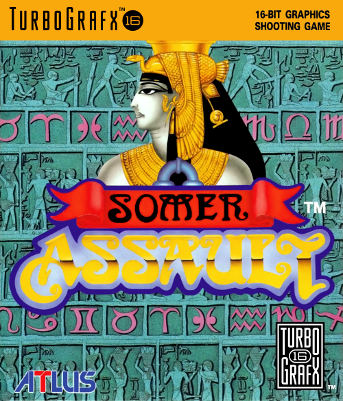 Somer Assault Turbografx 16 Print Poster