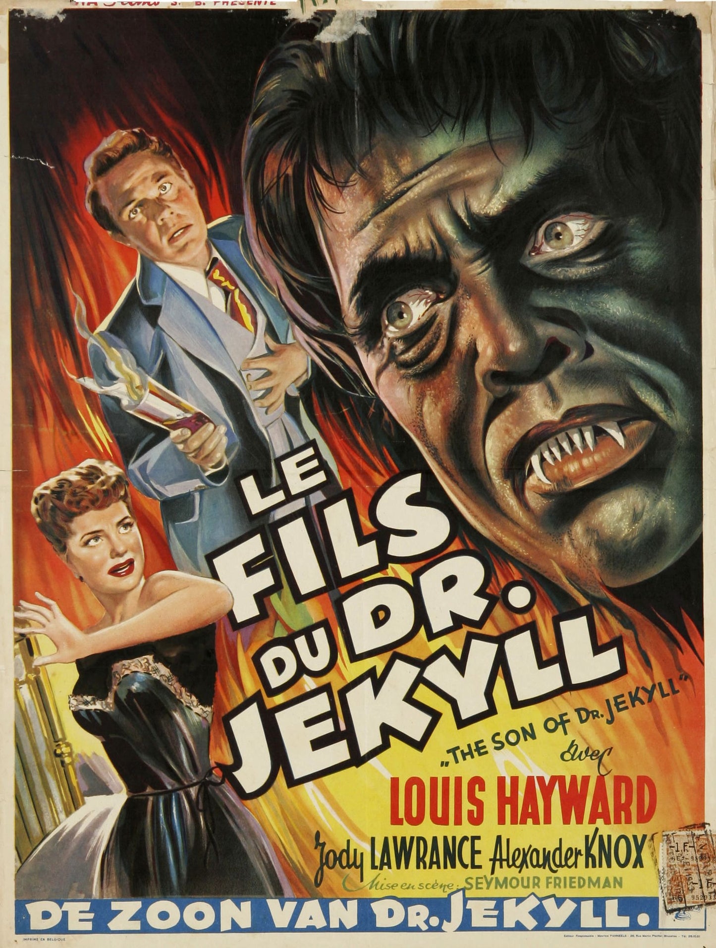 Son Of Dr Jekyll 02 Movie Magnet