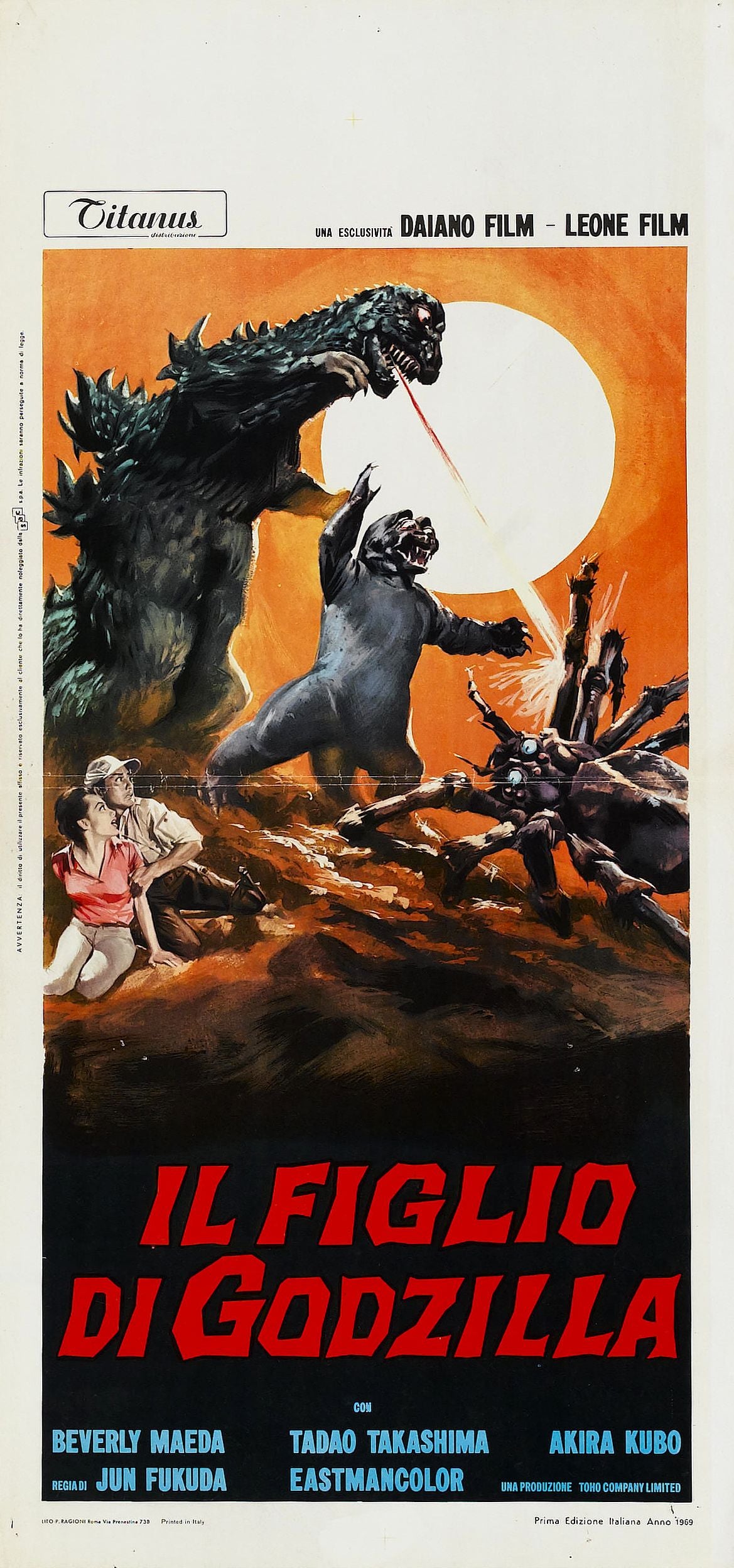 Son Of Godzilla 02 Movie Magnet