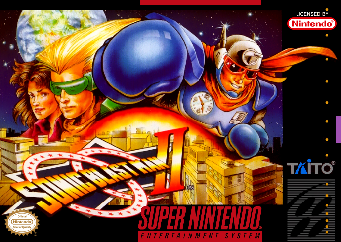Sonic Blast Man Ii (Usa) Snes Print Poster
