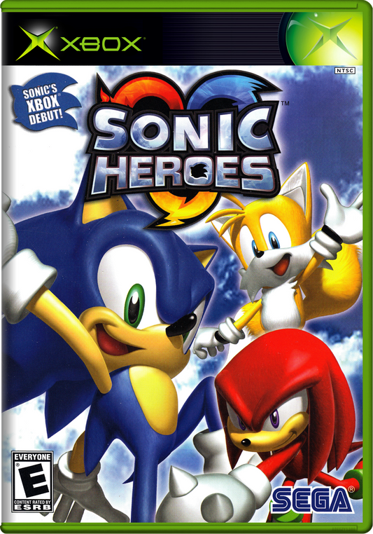 Sonic Heroes Xbox Print Poster