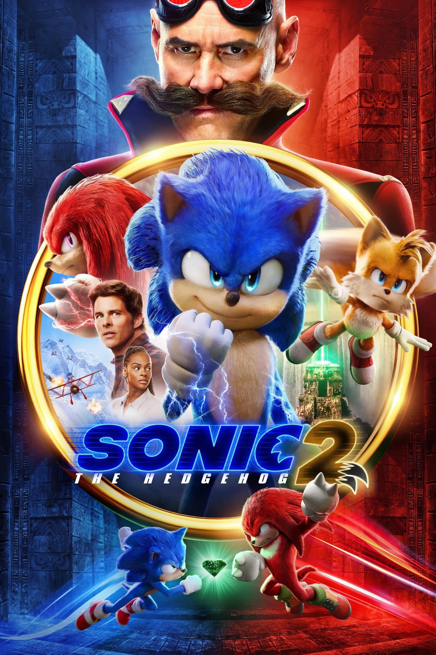 Sonic The Hedgehog 2 (2022) Movie Magnet