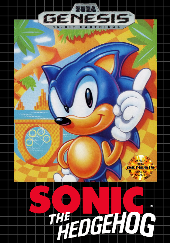 Sonic The Hedgehog (Usa) Genesis Keychain