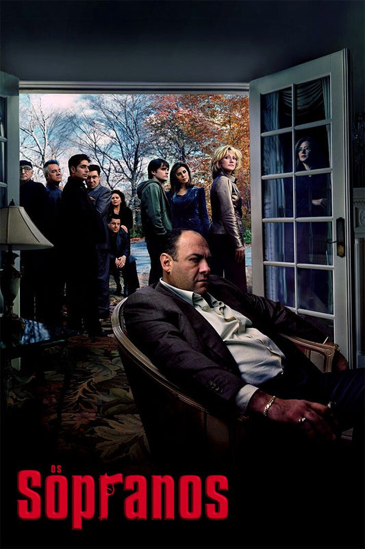 Sopranos Movie Tv Show Drama Crime Painting Print Jigsaw Puzzle
