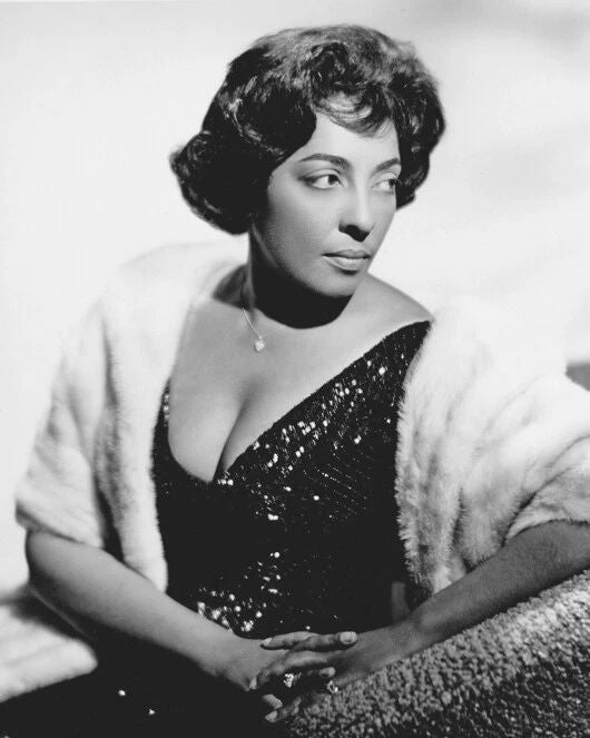 Soul Singer Carmen Mcrae Glossy Magnet Jazz Music Magnet R&B Print