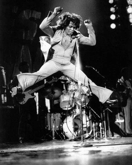 Soul Singer Dancer James Brown Glossy Photo Funk Music Print Poster
