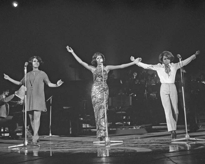 Soul Singers The Supremes Glossy 8X10 Magnet Diana Ross Print Music Magnet 2
