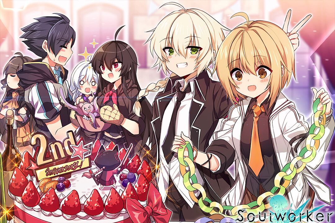 Soulworker Japan Cute Action Fight Video Game Jigsaw Puzzle