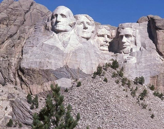 South Dakota Mount Rushmore Memorial Glossy Photo Print Wall Art Poster 1