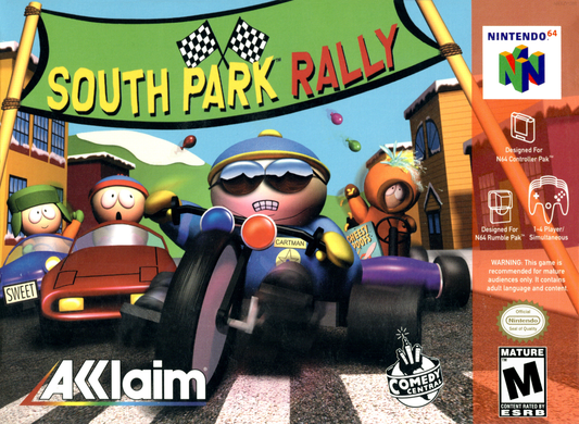 South Park Rally N64 Print Poster