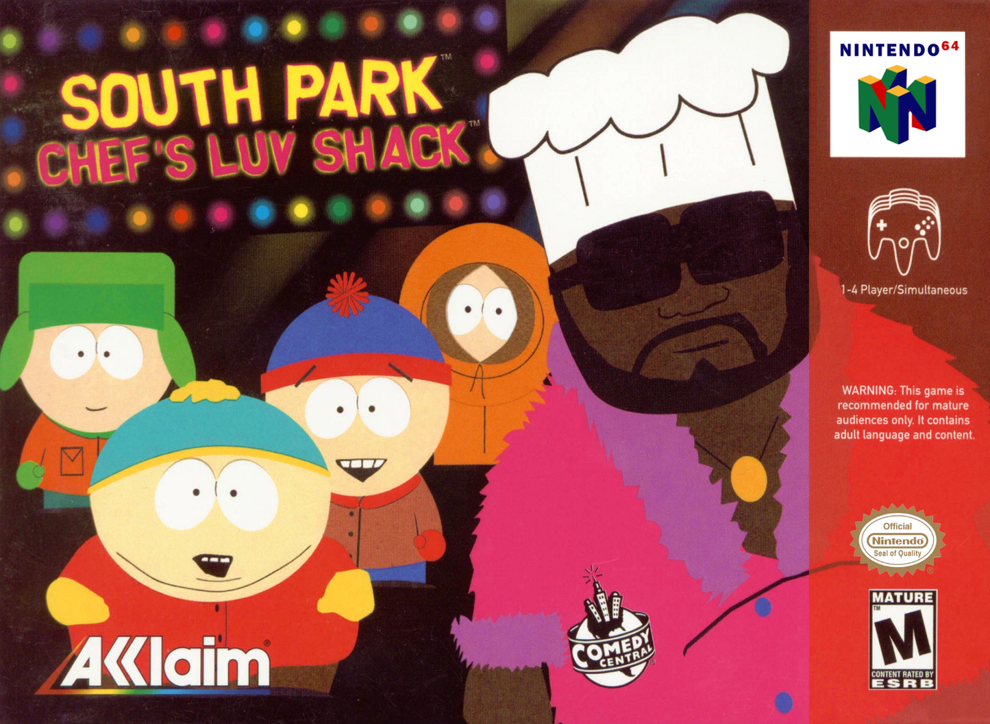 South Park Chef S Luv Shack N64 Print Poster