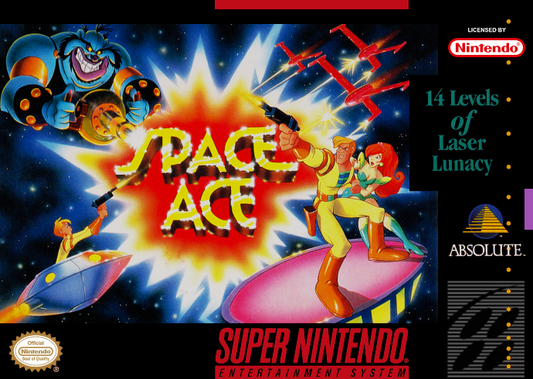 Space Ace (Usa) Snes Print Poster