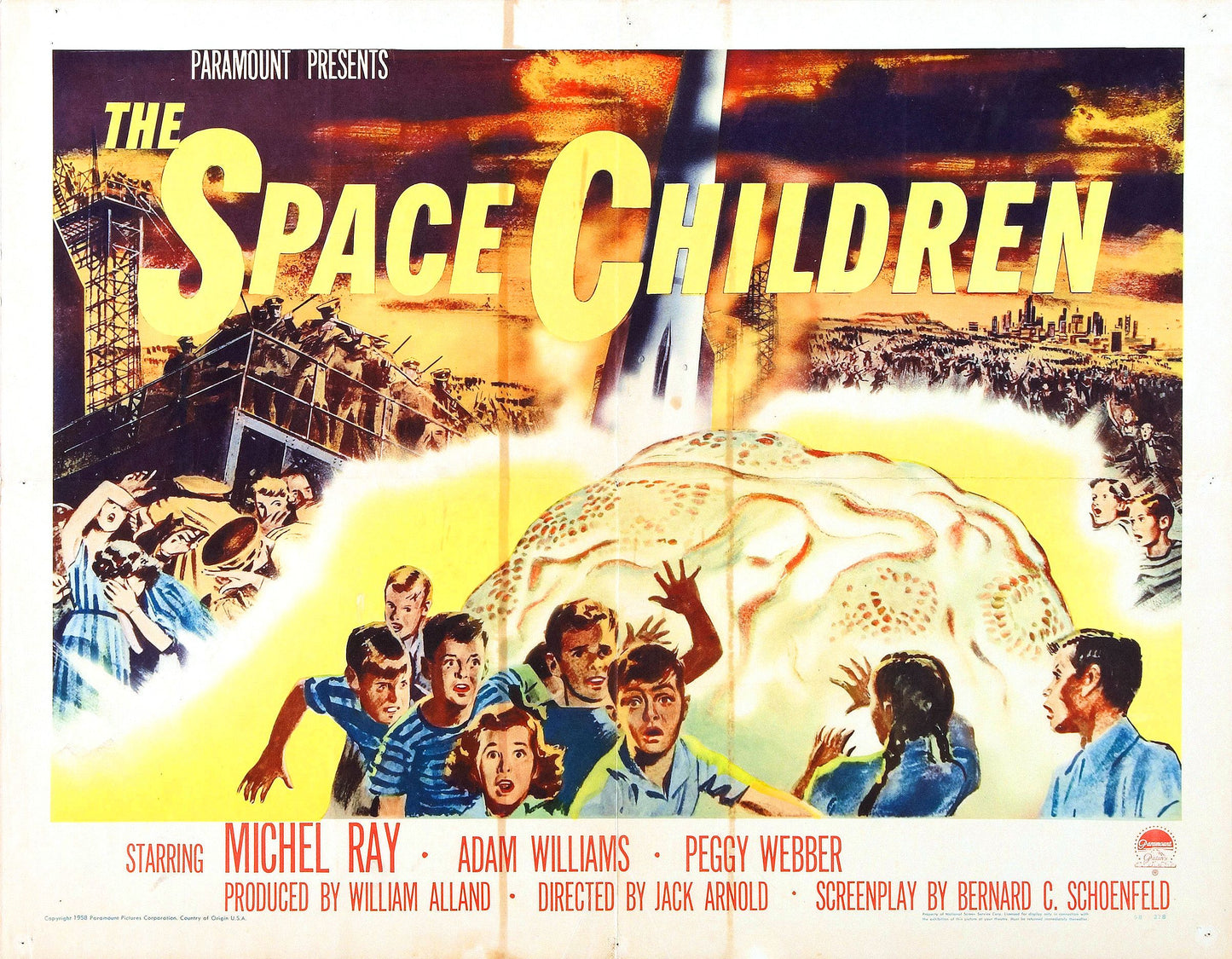 Space Children 02 Movie Magnet