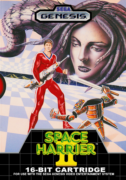 Space Harrier Ii (Usa) Genesis Magnet