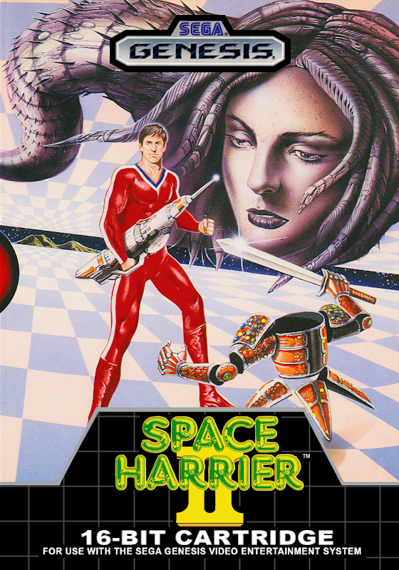 Space Harrier Ii (Usa) Genesis Keychain