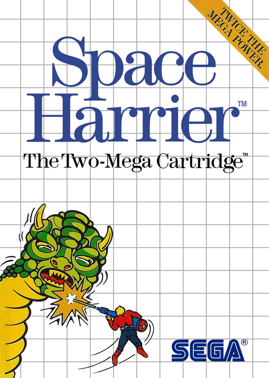 Space Harrier Sega Master System Print Poster