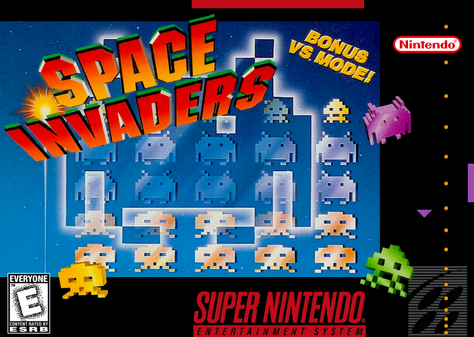 Space Invaders (Usa) Snes Print Poster