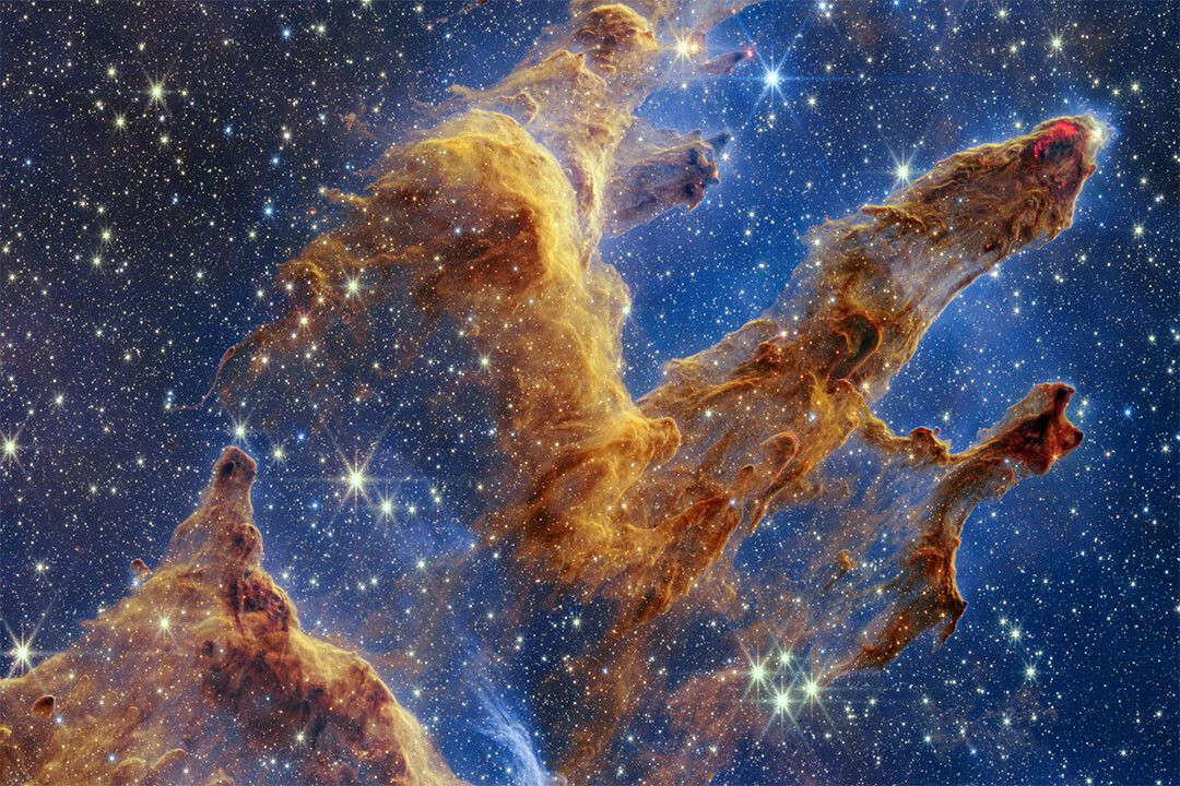 Space Nebula Pillars Of Creation Sidereal Ensemble Jigsaw Puzzle