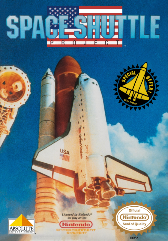 Space Shuttle Project (Usa) Nes Print Poster