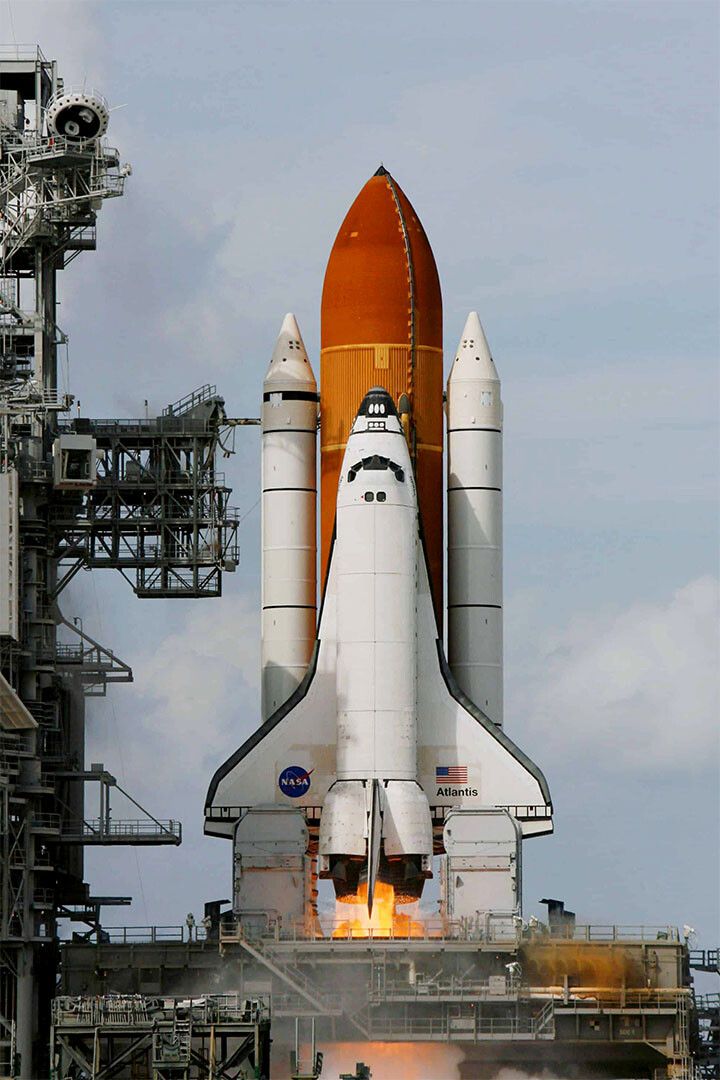 Space Shuttle Taking Science Excitement Print Jigsaw Puzzle