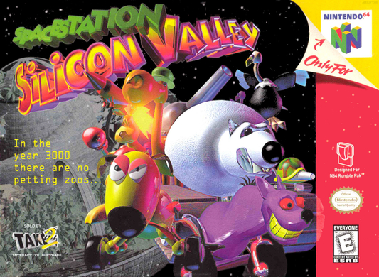 Space Station Silicon Valley N64 Print Poster