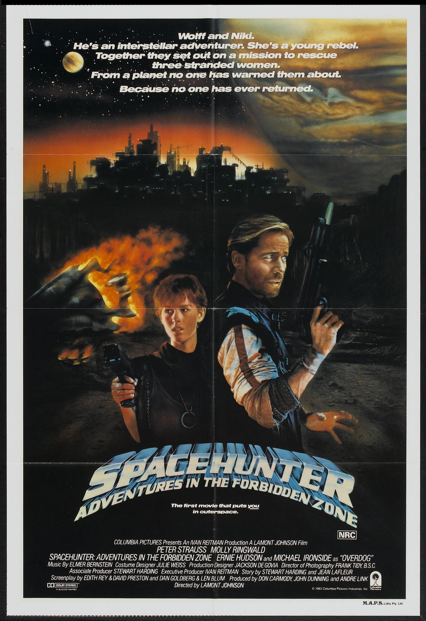 Spacehunter 01 Movie Keychain