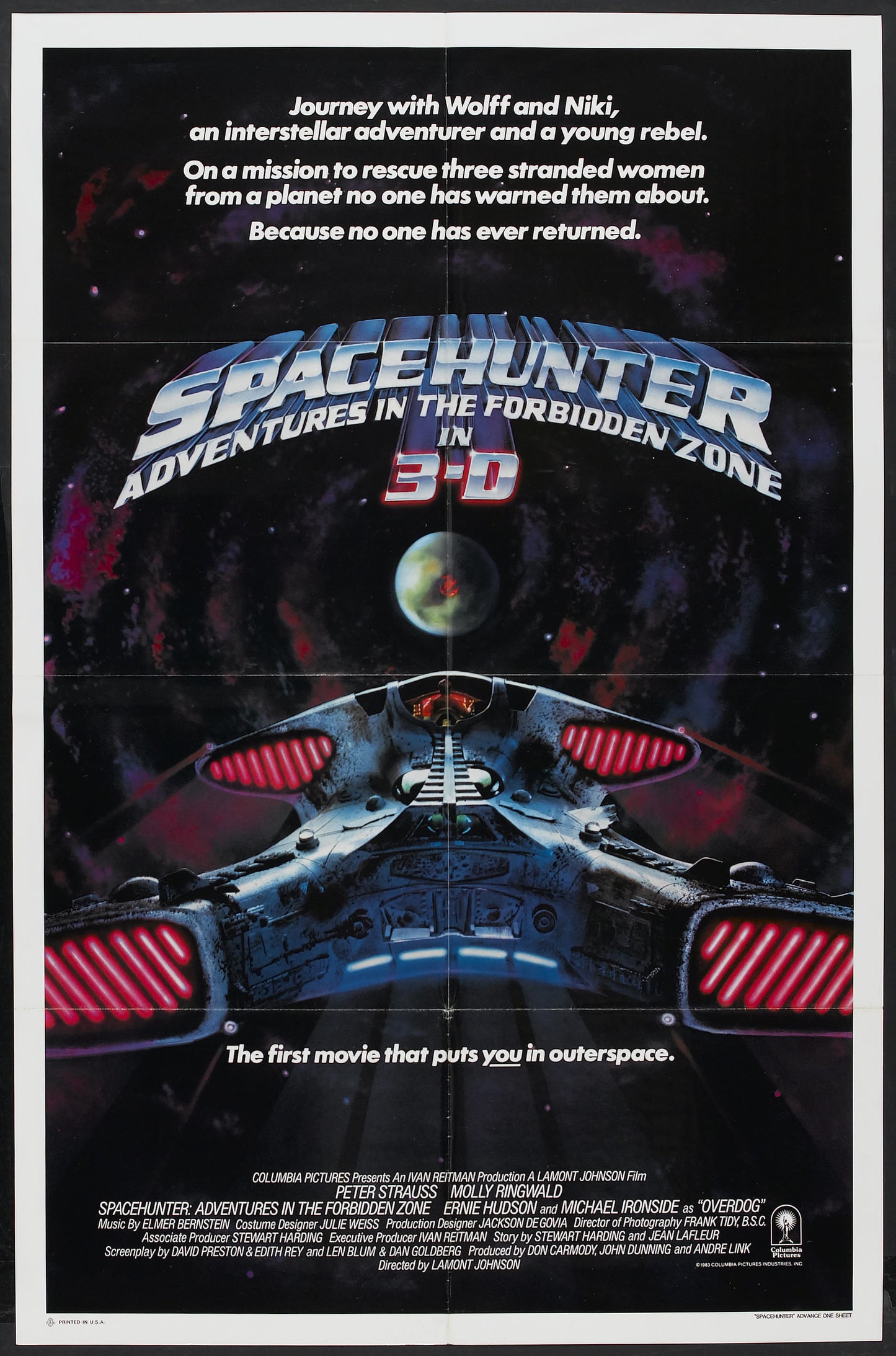 Spacehunter 02 Movie Magnet