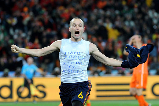 Spanish National Football Player Athlete Andres Iniesta Jigsaw Puzzle