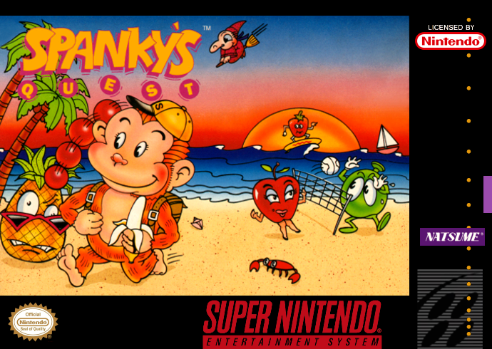 Spanky S Quest (Usa) Snes Print Poster