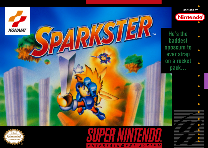 Sparkster (Usa) Snes Print Poster