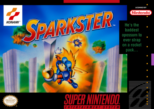 Sparkster (Usa) Snes Print Poster