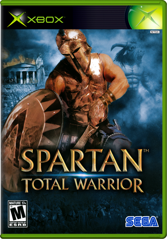Spartan Total Warrior Xbox Print Poster