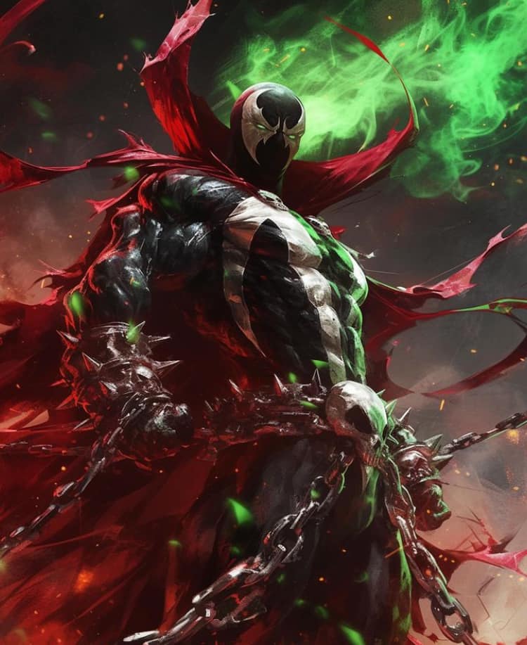 Spawn Character Art (4) Print Poster