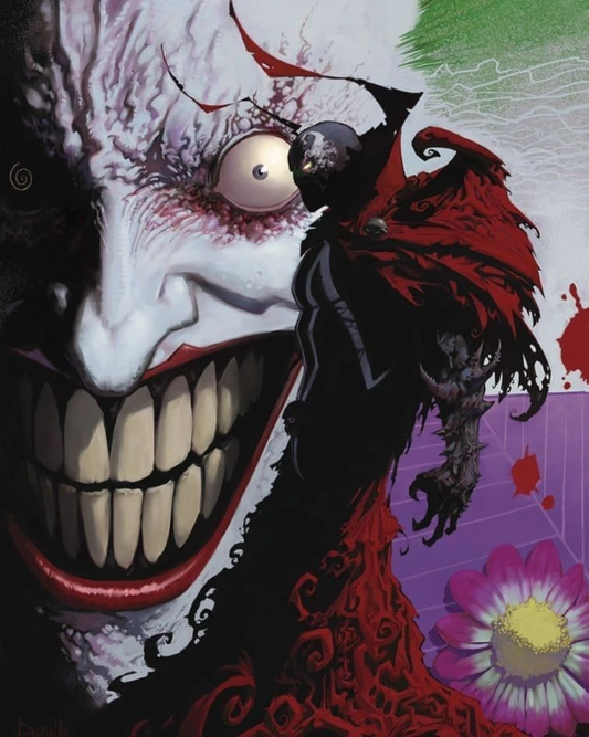 Spawn Blood Red Cape 282 Print Poster