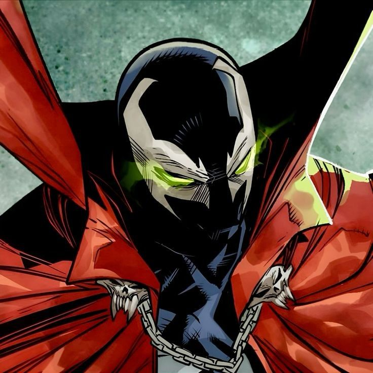 Spawn Cape Glowing Eyes 8746 Print Poster