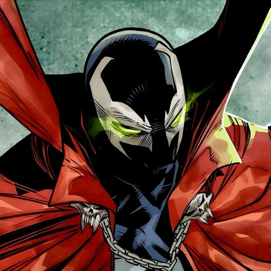 Spawn Cape Glowing Eyes 8746 Print Poster